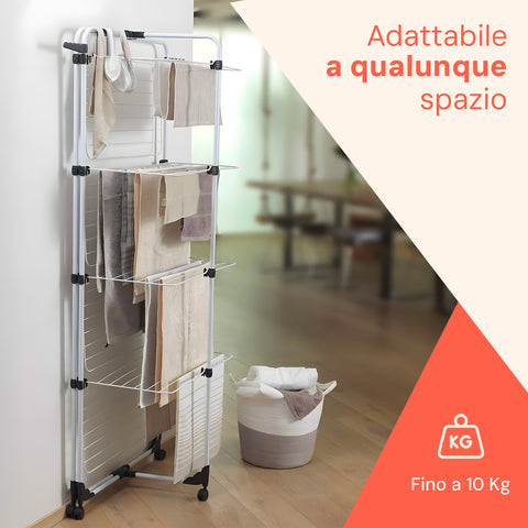 Stendibiancheria In Acciaio 40m