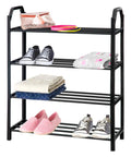 Scarpiera 8 Paia di Scarpe 50x64cm Nero
