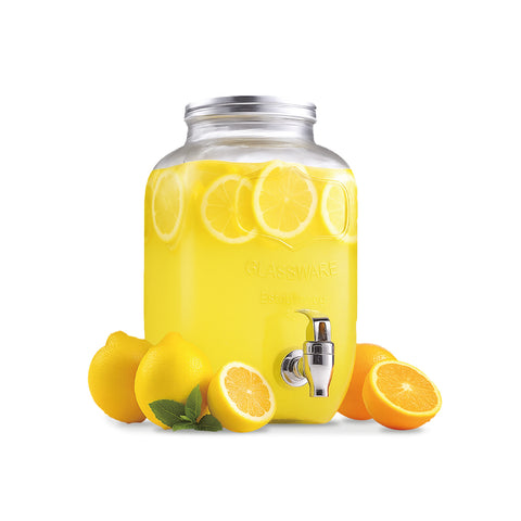 Distributeur de Boissons en Verre 8L avec Robinet