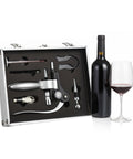 Set Sommelier 6 Pezzi in Valigetta Elegante in Alluminio