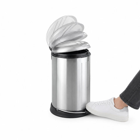 Pattumiera Easy Close Lagun Inox 12l