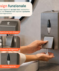 Dispenser Per Sapone Liquido Acciaio