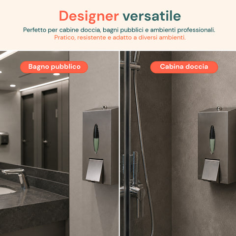 Dispenser Per Sapone Liquido Acciaio