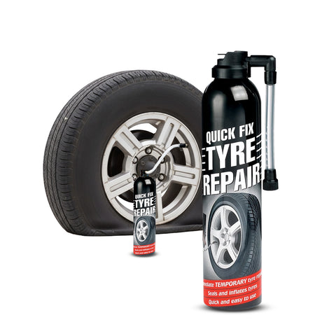 Spray de Réparation Rapide de Pneus 300ml – Colmate les Crevaisons en Quelques Secondes
