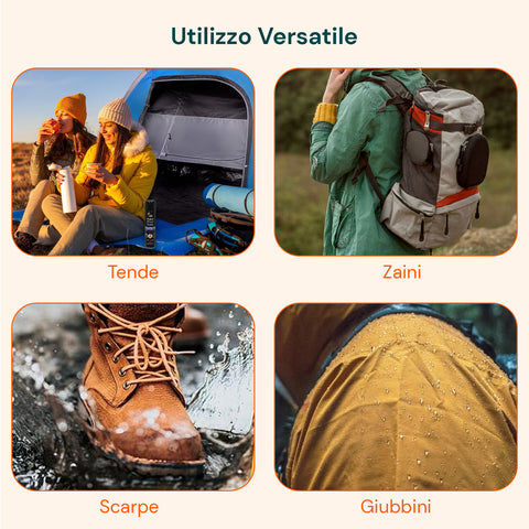 Spray Impermeabilizzante Tessuti 300ml – Protezione Waterproof
