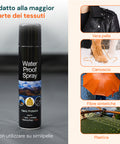 Spray Impermeabilizzante Tessuti 300ml – Protezione Waterproof