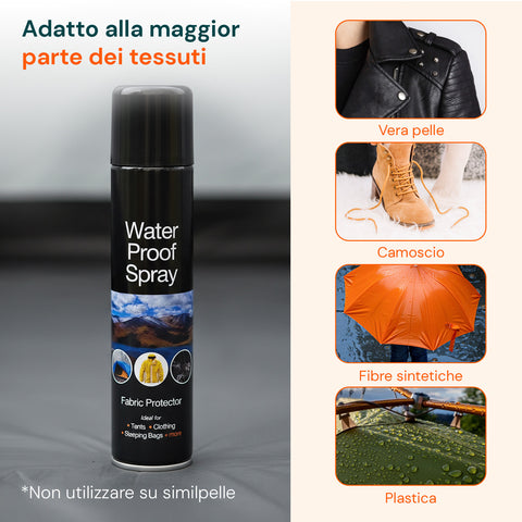 Spray Impermeabilizzante Tessuti 300ml – Protezione Waterproof