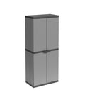 Armadio Portascope da esterno a 2 Ante e 3 Ripiani Regolabili 68x40x168cm