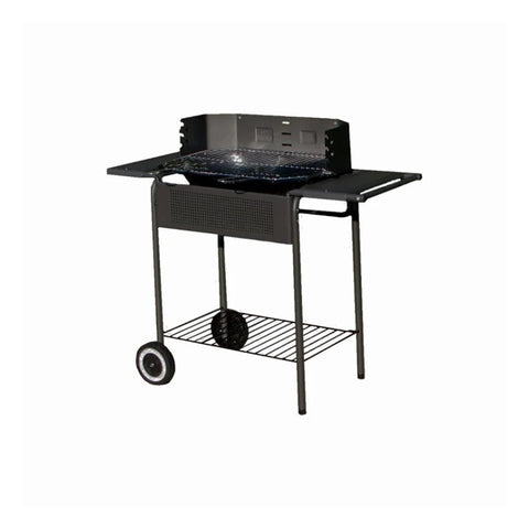 garden friend barbecue carbonella struttura in acciaio con due ruote 90x45x82cm antracite ean 8023755029531