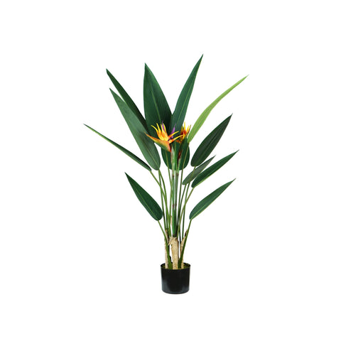 garden friend pianta ornamentale in polietilene con foglie realistiche 120cm ean 8023755056742