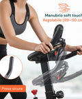 Indoor Bike Professionale – Telaio in Acciaio e Display con Supporto Telefono