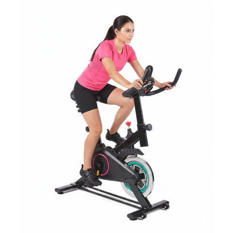 Vélo d'Appartement Professionnel – Cadre en Acier et Écran avec Support Téléphone