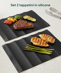 Tappetini Antiaderenti Per Barbecue Set da 2