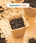 Vasetti in Torba Biodegradabili per Semina e Trapianto – Set 120 Pezzi