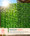 Siepe Artificiale (1x3m) Frangivista e Oscurante per Recinzioni e Balcone