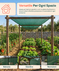 Rete Ombreggiante 1x5m - Schermatura 85% per Privacy e Sole