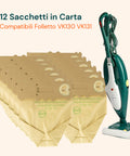 Kit Ricambi VK130 VK131 – 12 Sacchetti, 2 Filtri, 20 Profumatori Stick