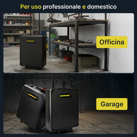 Set Utensili Professionale da 699 Pezzi in Valigetta Trolley – CraftyCart Nero