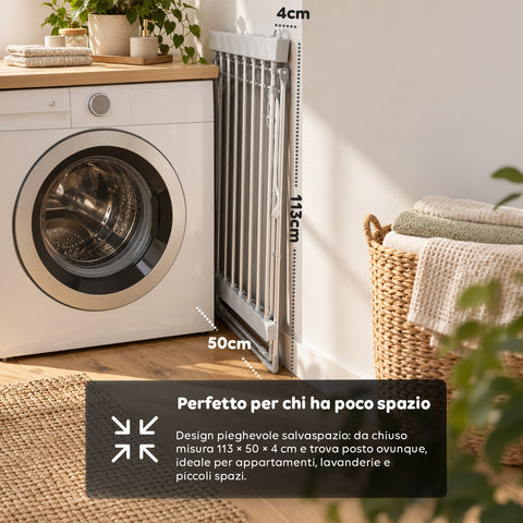 Étendoir à linge chauffant en aluminium – 8 barres et design pliable