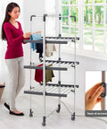 Magic Dry Tower – Stendino Elettrico a 3 Ripiani Pieghevole 300W