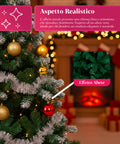 Albero Natalizio Classico – Rami Folti e Stabili, Altezza 150/180/210 cm