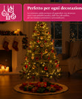Albero Natalizio Classico – Rami Folti e Stabili, Altezza 150/180/210 cm