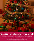 Albero Natalizio Classico – Rami Folti e Stabili, Altezza 150/180/210 cm