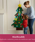 Albero di Natale in Feltro per Bambini – 26 Giochi Inclusi, Facile e Divertente