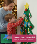 Albero di Natale in Feltro per Bambini – 26 Giochi Inclusi, Facile e Divertente