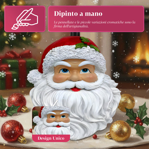 Supporto Albero di Natale Dipinto a Mano – Decorazione Unica e Divertente