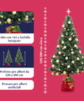 Supporto Albero di Natale Dipinto a Mano – Decorazione Unica e Divertente