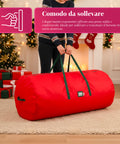 Borsa Contenitore Impermeabile per Albero di Natale – Pieghevole con Manici e Zip