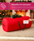 Borsa Contenitore Impermeabile per Albero di Natale – Pieghevole con Manici e Zip