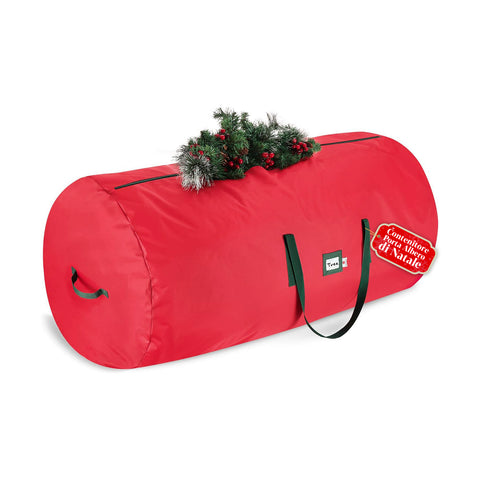 Sac de rangement pliable et imperméable pour sapin de Noël avec poignées et fermeture éclair