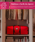Borsa Contenitore per Albero di Natale con Ruote in Tessuto Impermeabile