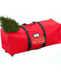 Borsa Contenitore per Albero di Natale con Ruote in Tessuto Impermeabile