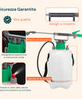 Vaporizzatore A Pressione Con Lancia E Tubo In Pvc 4000ml