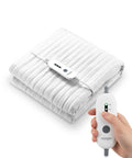 Coperta Termica Elettrica Coprimaterasso Lavabile con Riscaldamento Rapido e 4 Temperature