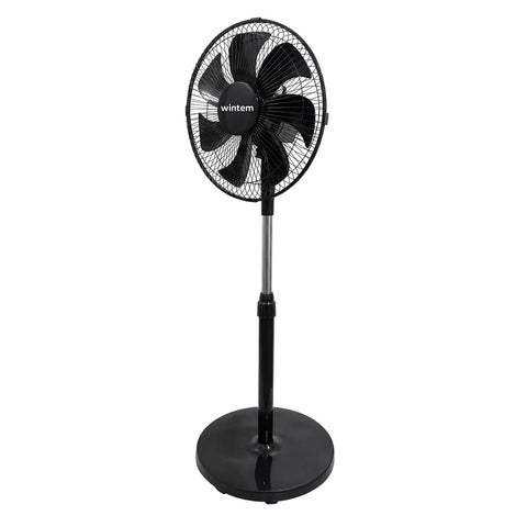 Ventilatore a Piantana 40W con 7 Pale, 3 Velocità, Altezza Regolabile 80-100cm