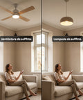 Device Trasmettitore e Ricevitore per Ventilatore da Soffitto con Telecomando – Controllo Luce, Timer e 3 Velocità – Universale ad Alta Efficienza – Risparmio Energetico e Avviamento Immediato