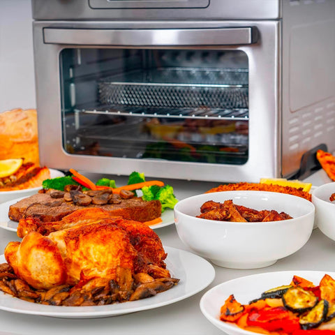 Friggitrice Forno Ad Aria 22l Con 4 Accessori