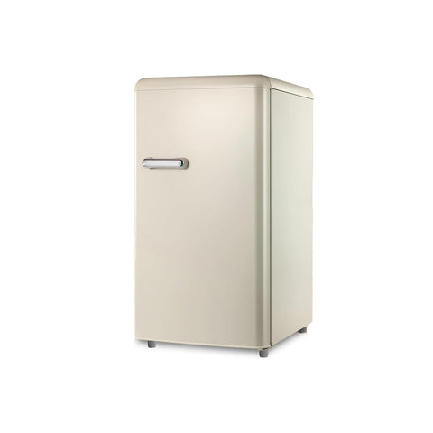 Réfrigérateur simple porte Rétro 100l Crème