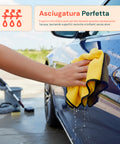 Kit Pulizia Completo 5 Pezzi – Spazzola, Pennelli e Panno in Microfibra