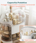Organizer Make Up Inclinato a Gradini – Design Moderno e Funzionale in 2 Colorazioni