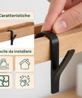 Ganci Multiuso in Plastica Resistente per Casa e Ufficio – Set da 10