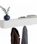 Appendiabiti da Muro Design Moderno con 4 Ganci a Scomparsa
