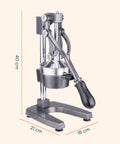 Spremiagrumi Manuale a Leva Professionale Struttura in Ghisa con Filtro
