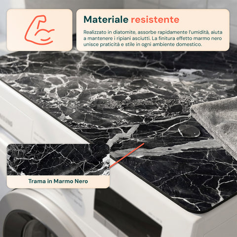 Tappetino Multiuso Assorbente e Antiscivolo per Ripiani Domestici 60x50 cm