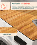 Tappetino Multiuso Assorbente e Antiscivolo per Ripiani Domestici 60x50 cm
