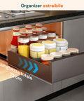 Cassetto Universale Estraibile 25x43 cm in Acciaio - Portata 10kg